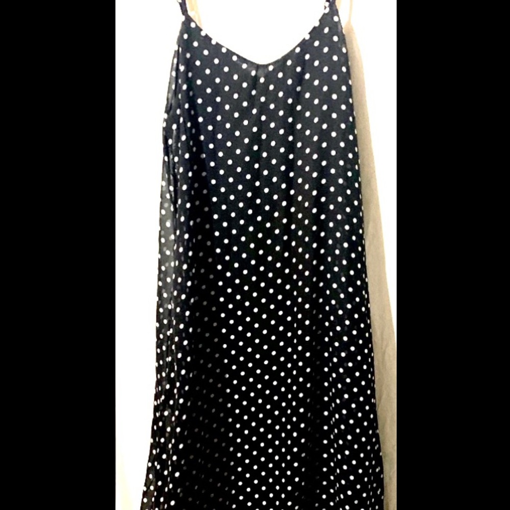 COPY - Polka dot maxi dress EUC
